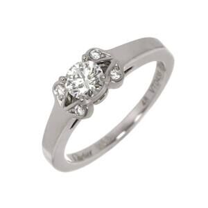 CARTIER Silver Diamond 2C Ring